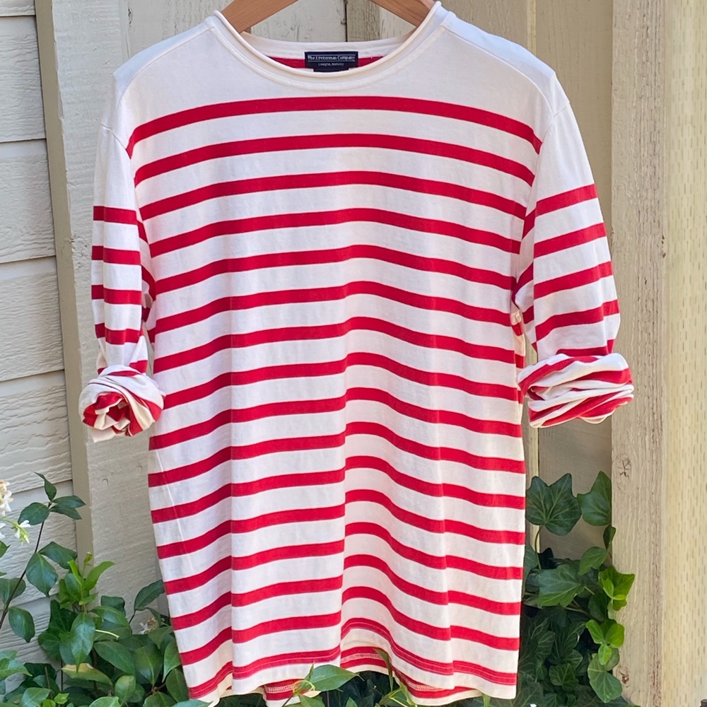 J Peterman 100% Cotton Top.